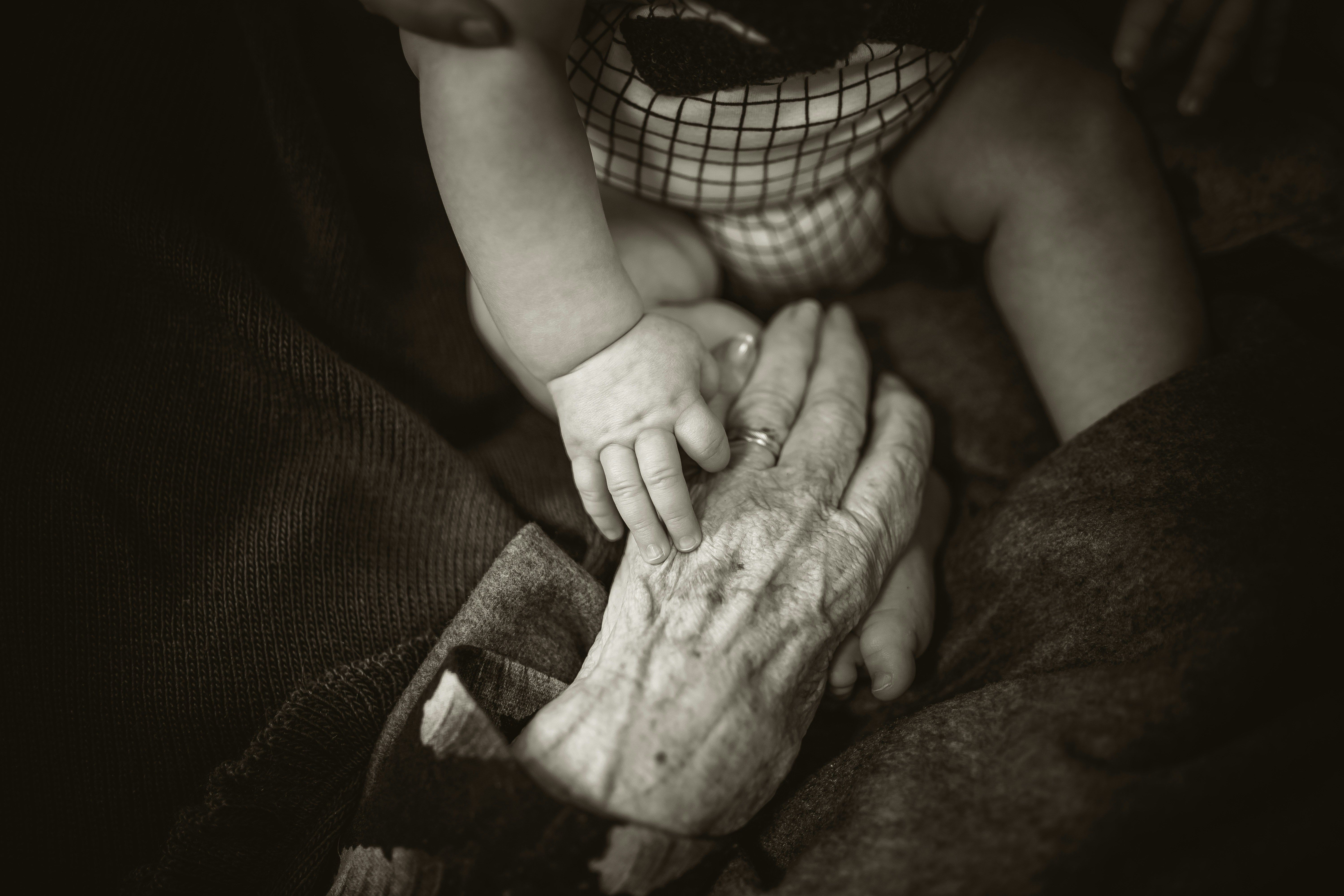 A picture of multiple generations of a family, symbolising the preservation of a legacy from one generation to the next.