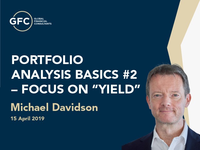 Portfolio Analysis Basics #2 - Focus on "Yield"
