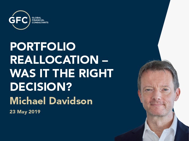 Portfolio Reallocation - Was it the right decision?