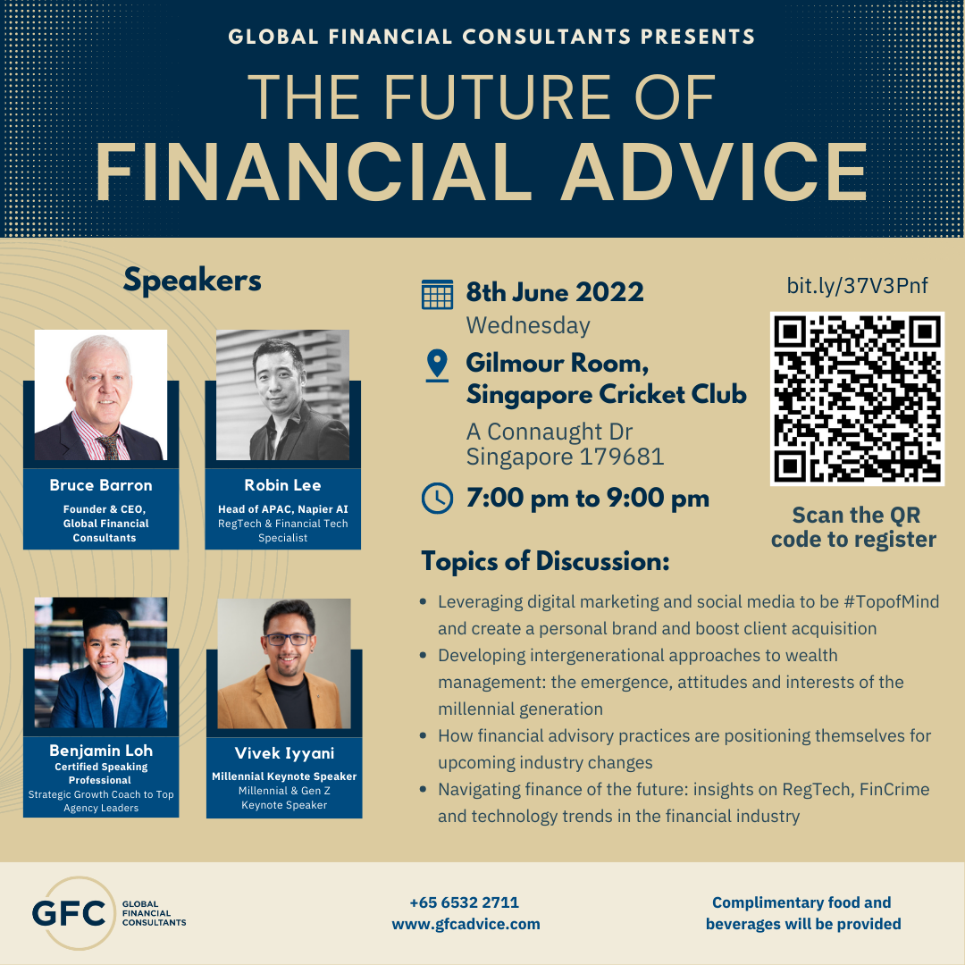 The Future of Financial Advice Seminar Invite