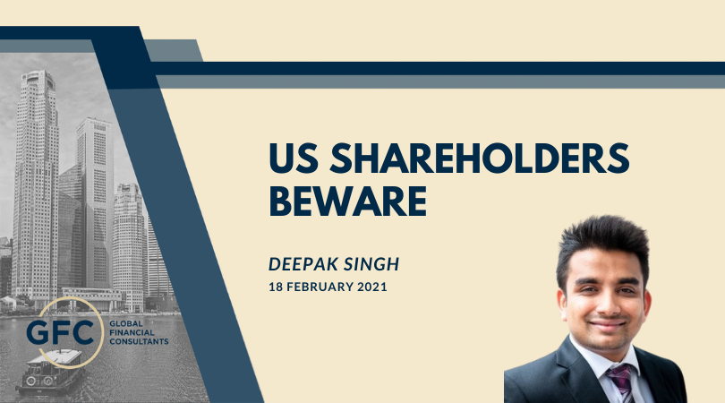 Deepak Singh - US Shareholders Beware - GFC